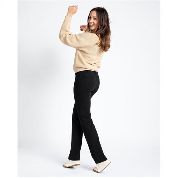 Betabrand Straight Leg Classic Dress Yoga Pants - Picture 4 of 11